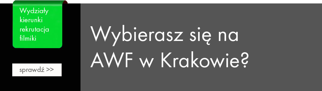 awf kraków rekrutacja