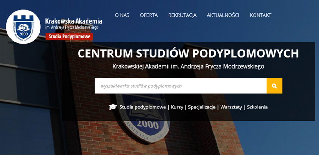 Studia Kraków - Krakowska Akademia im. Andrzeja Frycza Modrzewskiego w Krakowie