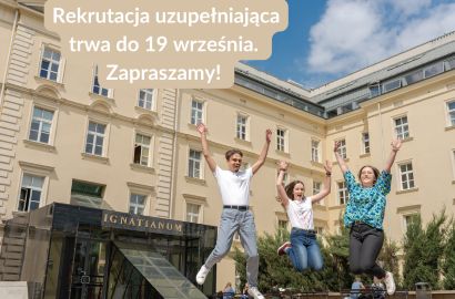 Rekrutacja uzupełniająca na studia 2023/2024 w Uniwersytecie Ignatianum w Krakowie