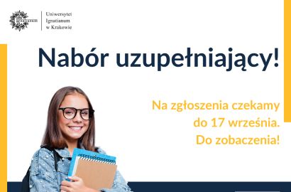 Szansa na studia w Ignatianum – nabór uzupełniający trwa!