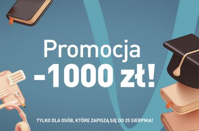 Uczelnia Vistula ze specjalną ofertą dla nowych studentów - 1000 zł zniżki na pierwszy rok studiów!