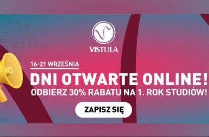 Rok Akademicki z Vistulą: Nie Przegap Dni Otwartych Online! 